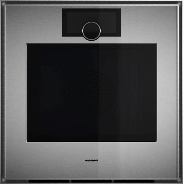 Gaggenau GO451120 — Духовой шкаф 60 x 60 см Петли двери слева, нержавеющая сталь за дымчатым стеклом
