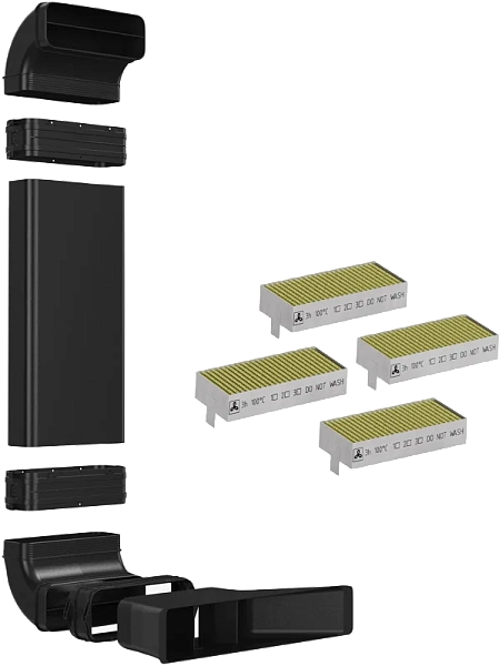 Gaggenau CA082071 — Комплект для рециркуляции с воздуховодом, столешница 70 см